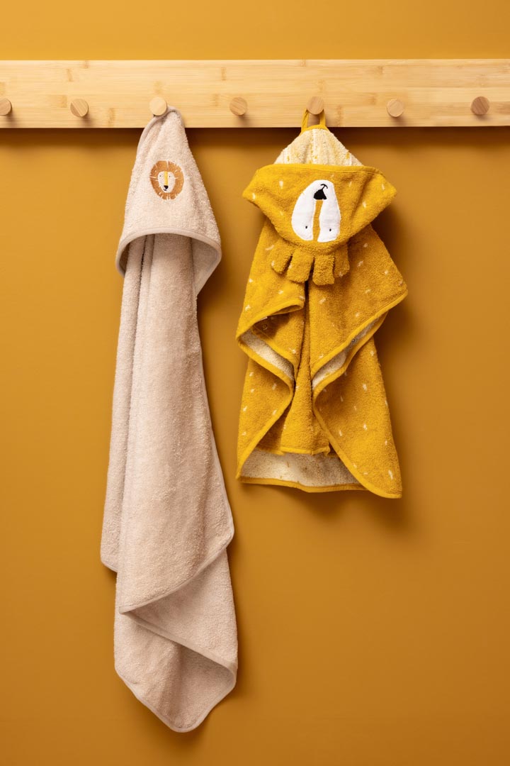 Hooded towel | 75x75cm - Aura Lion